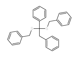 Acetophenone,2-phenyl-, dibenzyl mercaptole (8CI)结构式