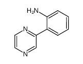 2-(吡嗪-2-基)苯胺结构式