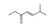 6-methyl-hept-4-en-3-one Structure