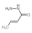 (E)-but-2-enehydrazide结构式