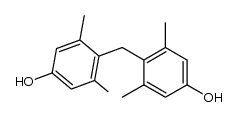 3,5,3',5'-tetramethyl-4,4'-methanediyl-di-phenol结构式