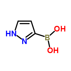 1H-吡唑-3yl 硼酸结构式