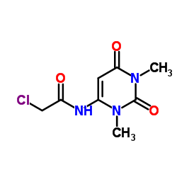 2-CHLORO-N-(1,3-DIMETHYL-2,6-DIOXO-1,2,3,6-TETRAHYDRO-PYRIMIDIN-4-YL)-ACETAMIDE Structure