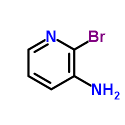 2-溴-3-氨基吡啶结构式