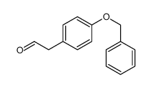 2-(4-(苄氧基)苯基)乙醛结构式
