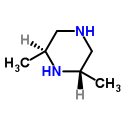 (2S,6S)-2,6-二甲基哌嗪结构式