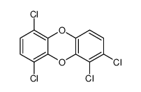 1,2,6,9-tetrachlorodibenzo-p-dioxin Structure