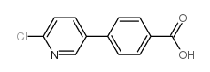 4-(2-oxo-1H-pyridin-3-yl)benzoic acid Structure