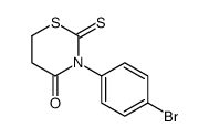 3-(4-bromophenyl)-2-sulfanylidene-1,3-thiazinan-4-one Structure