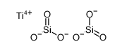 dioxido(oxo)silane,titanium(4+)结构式