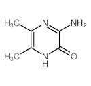3-氨基-5,6-二甲基吡嗪-2-醇结构式
