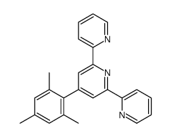 2,6-dipyridin-2-yl-4-(2,4,6-trimethylphenyl)pyridine结构式