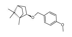 (1S,2R,4S)-2-((4-methoxybenzyl)oxy)-1,7,7-trimethylbicyclo[2.2.1]heptane结构式