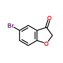 5-溴-3-苯并呋喃酮结构式