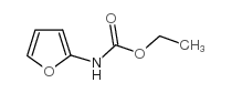 N-(2-呋喃基)氨基甲酸乙酯结构式