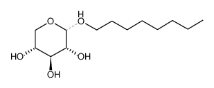 octyl α,β-xyloside结构式