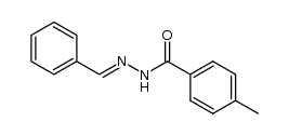 N'-benzylidene-p-methylbenzhydrazide Structure