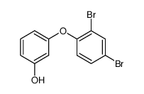 3'-hydroxy-2,4-dibromodiphenyl ether结构式