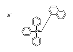 (2-methylnaphthalen-1-yl)methyl-triphenylphosphanium,bromide结构式