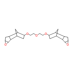 2,5-Methano-2H-indeno[1,2-b]oxirene, 4,4-[oxybis(2,1-ethanediyloxy)]bis[octahydro-结构式
