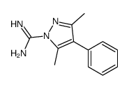 3,5-dimethyl-4-phenylpyrazole-1-carboximidamide Structure
