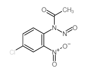 Acetamide,N-(4-chloro-2-nitrophenyl)-N-nitroso-结构式
