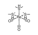 (CO)3Re(dimethyl sulfide)3(1+)结构式