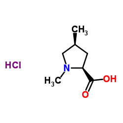 (2S,4S)-1,4-二甲基吡咯烷-2-羧酸盐酸盐图片