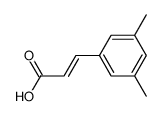 trans-3,5-dimethylcinnamic acid Structure