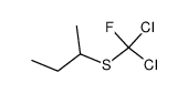 sec-butyl(dichlorofluoromethyl)sulfane结构式