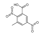 3-methyl-2,5-dinitrobenzoic acid结构式