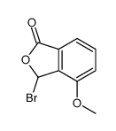 3-bromo-4-methoxy-3H-2-benzofuran-1-one结构式