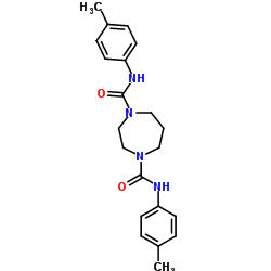 N,N'-Bis(4-methylphenyl)-1,4-diazepane-1,4-dicarboxamide Structure