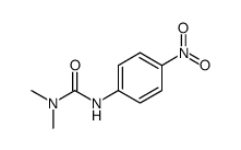 1,1-Dimethyl-3-(4-nitrophenyl)urea结构式