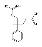 (3-carbamoyloxy-2-fluoro-2-phenylpropyl) carbamate Structure