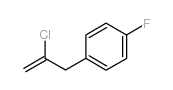 2-CHLORO-3-(4-FLUOROPHENYL)-1-PROPENE结构式
