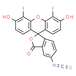 diiodofluorescein isothiocyanate Structure