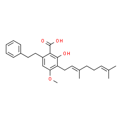 Amorfrutin B结构式