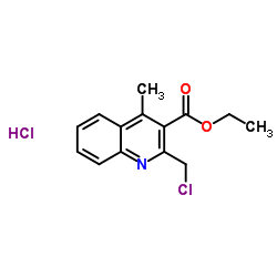 ETHYL 2-(CHLOROMETHYL)-4-METHYLQUINOLINE-3-CARBOXYLATE picture