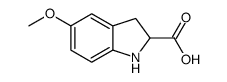5-甲氧基吲哚-2-羧酸结构式