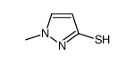 2-methyl-1H-pyrazole-5-thione Structure