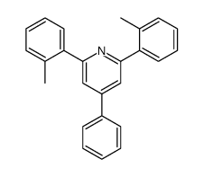 2,6-bis(2-methylphenyl)-4-phenylpyridine结构式
