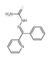 [(phenyl-pyridin-2-yl-methylidene)amino]thiourea structure