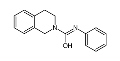 N-phenyl-3,4-dihydro-1H-isoquinoline-2-carboxamide Structure