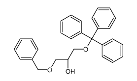 (S)-1-(苄氧基)-3-(三苯甲游基氧基)丙烷-2-醇结构式