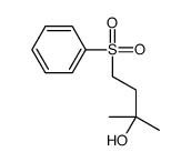 4-(benzenesulfonyl)-2-methylbutan-2-ol结构式