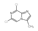 6,8-二氯-3-甲基咪唑并[1,2-a]吡嗪结构式