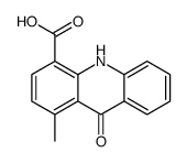 1-methyl-9-oxo-10H-acridine-4-carboxylic acid结构式