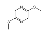 3,6-Bis(methylthio)-2,5-dihydropyridazin Structure
