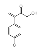 3-(4-chlorophenyl)-1-hydroxybut-3-en-2-one结构式
